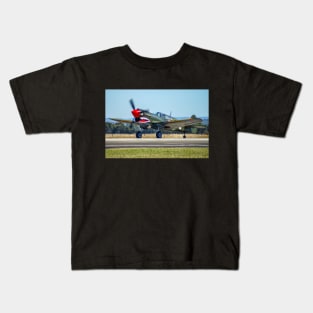 VH-ZOC Curtiss P-40N Warhawk Kids T-Shirt